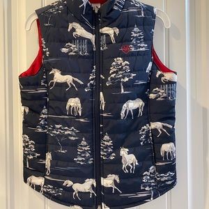 Ariat girls reversible vest